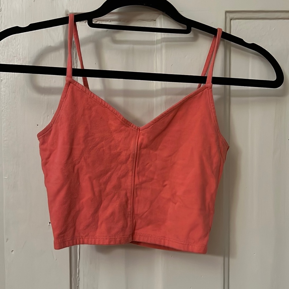 Coral Hollister Tank Top